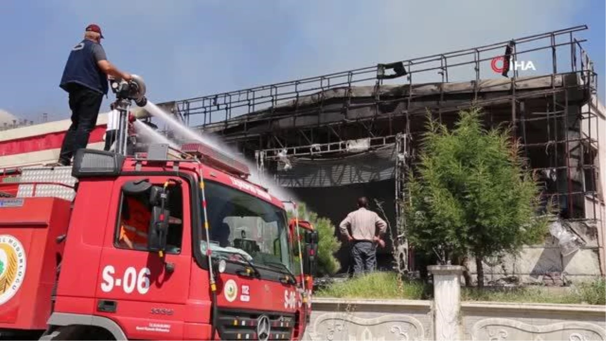 Kastamonu\'daki fabrika yangını 6 saatte söndürüldü
