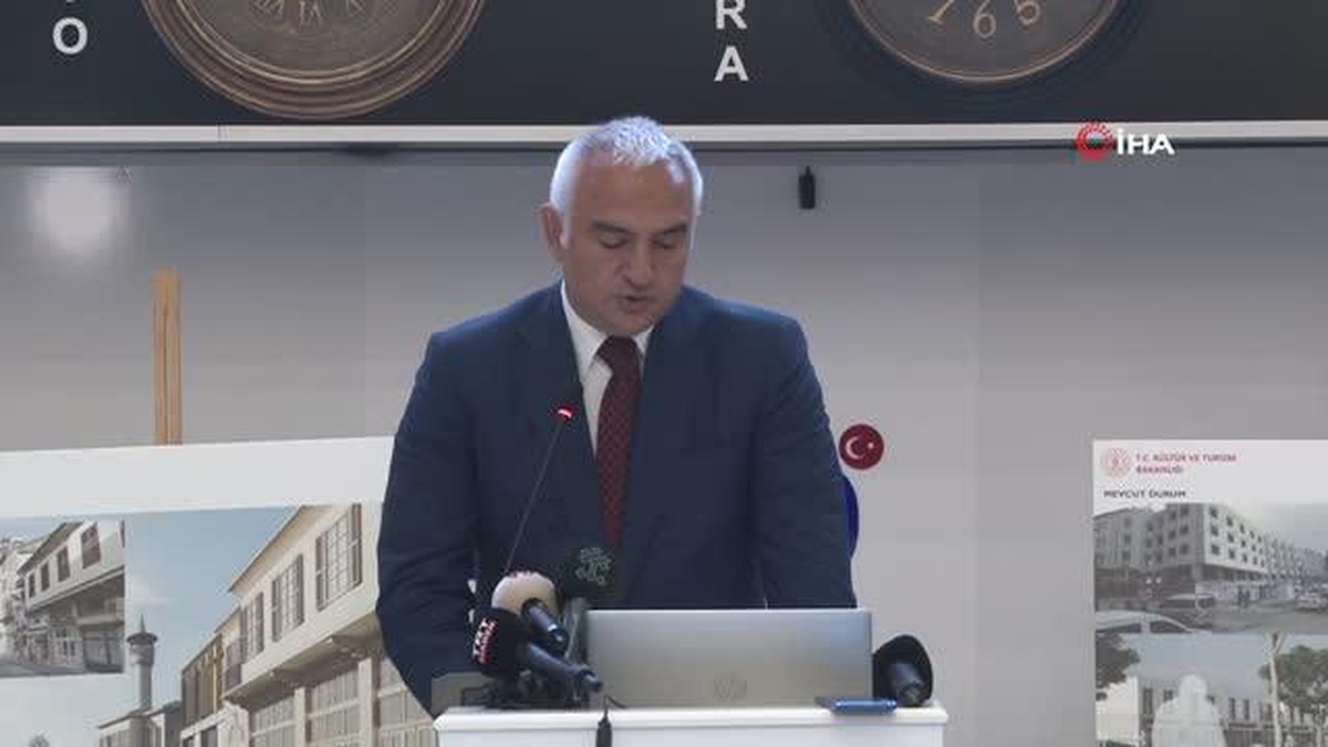 Kültür ve Turizm Bakanı Mehmet Nuri Ersoy: "Koruma amaçlı imar planı çalışması başlatıldı"