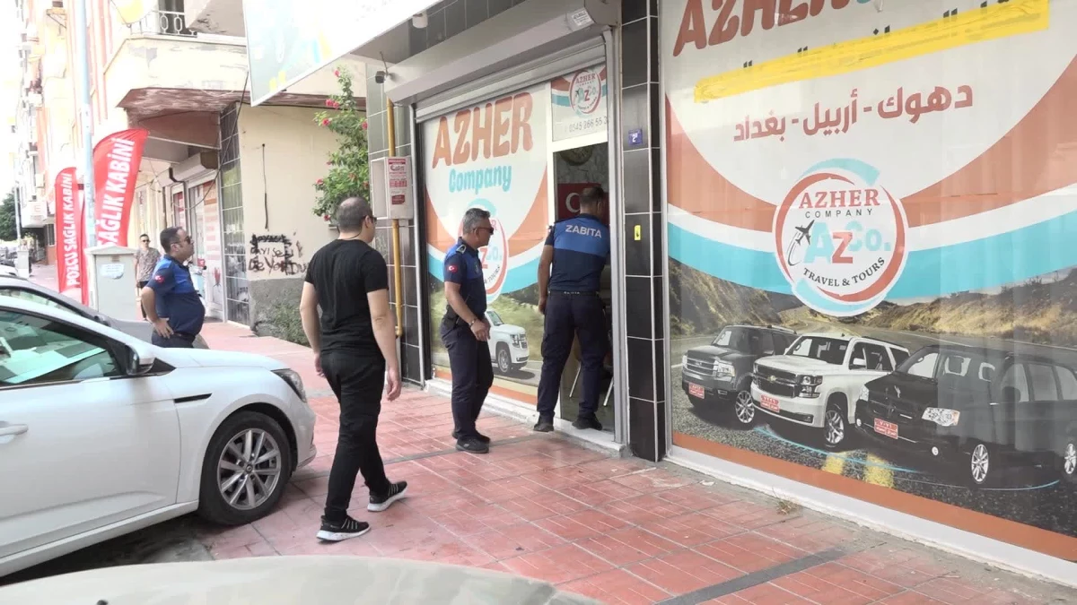 Mersin Yenişehir Belediyesi, Türkçe olmayan tabelaları kaldırdı
