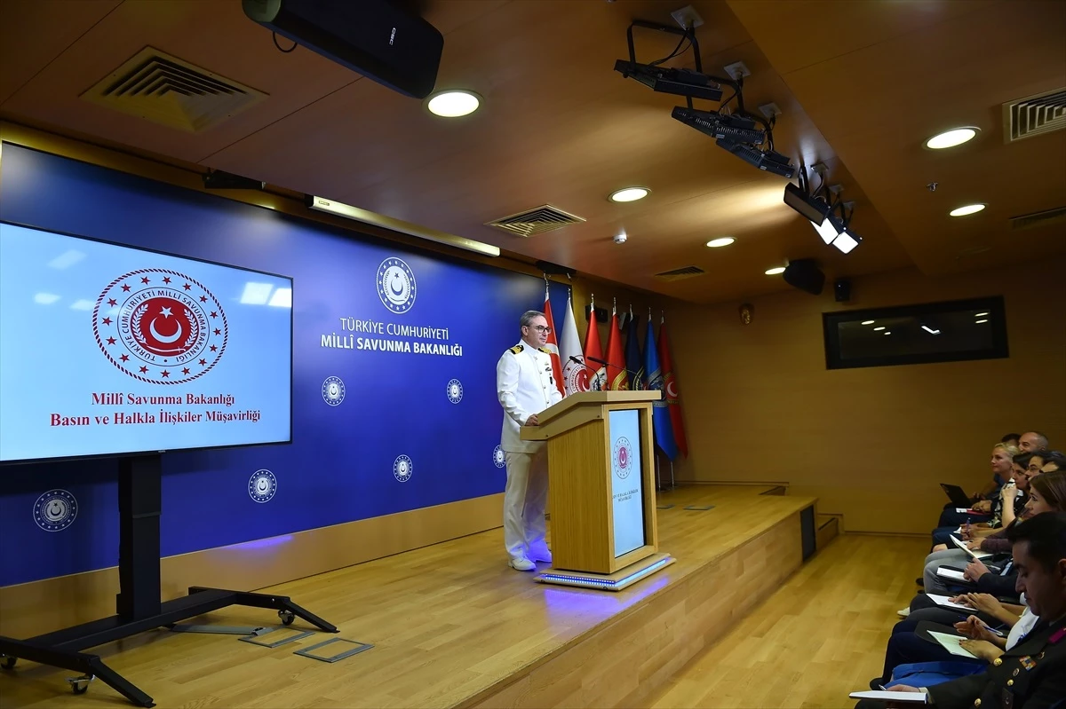 Milli Savunma Bakanlığı\'nda "Basın Bilgilendirme Toplantısı" yapıldı