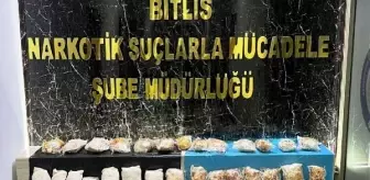Bitlis'te Peynir Bidonlarında Gizlenmiş 9 Kilo Esrar Ele Geçirildi