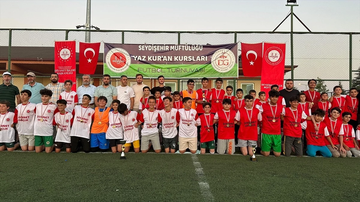 Seydişehir Yaz Kuran Kursları Camilerarası Futbol Turnuvası Tamamlandı