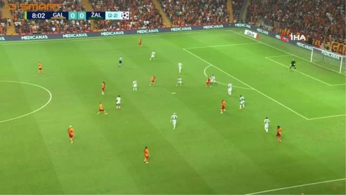 UEFA Şampiyonlar Ligi: Galatasaray 1 - Zalgiris Vilnius 0 (Maç Sonucu)