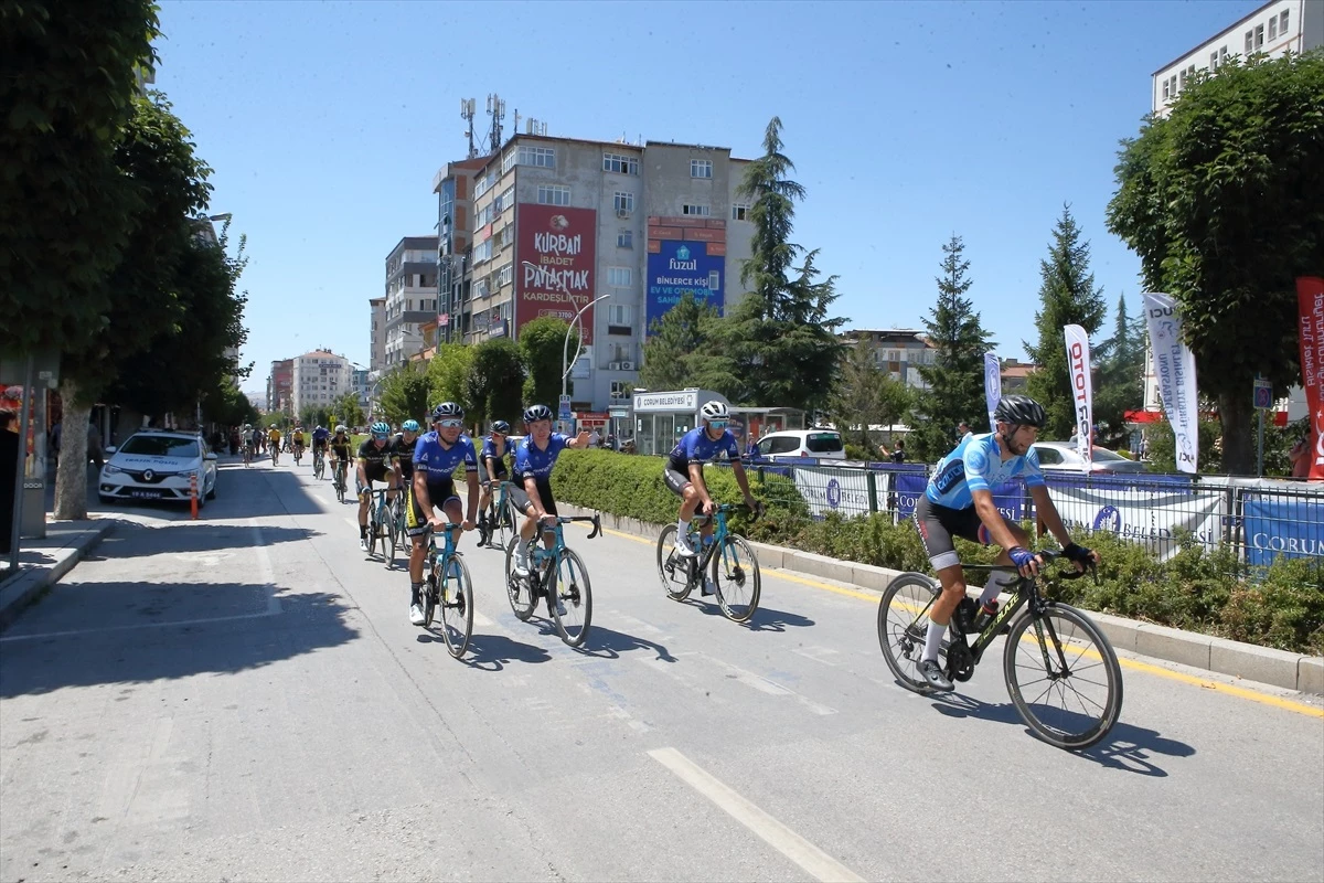 100. Yıl Cumhuriyet Bisiklet Turu\'nda Samsun-Çorum etabı tamamlandı