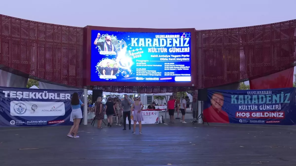 Antalya\'da Uluslararası Karadeniz Kültür Günleri Başladı