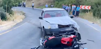 Aydın'da otomobil ile motosiklet çarpıştı: 3 yaralı