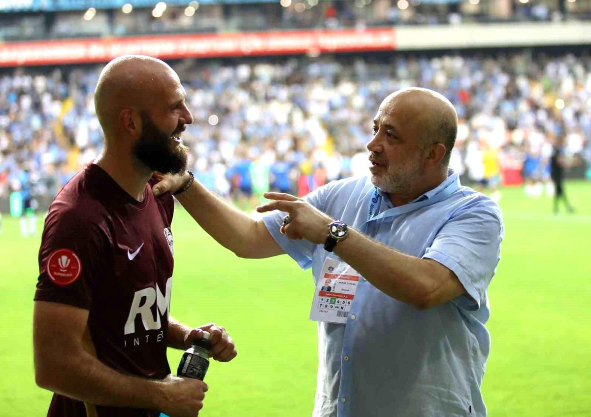 Adana Demirspor Başkanı Arlind Ajeti ile ilgileniyor