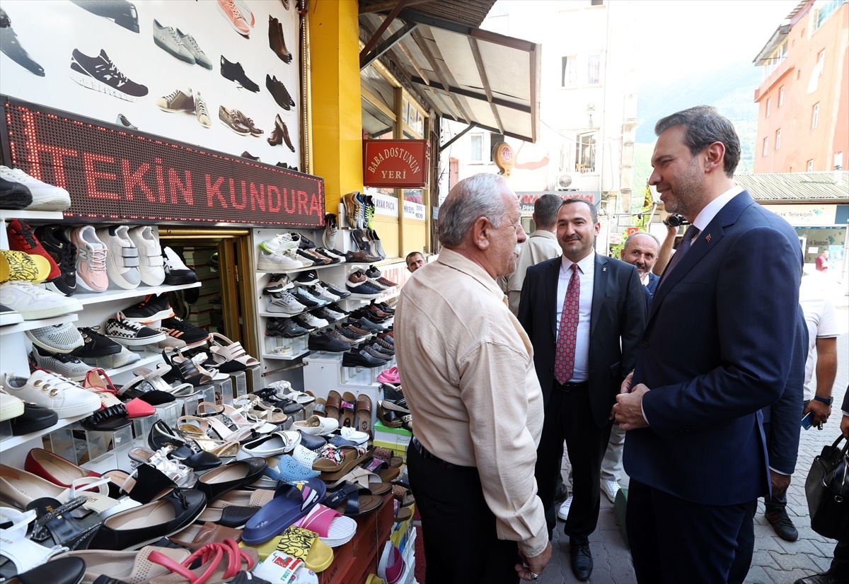 Enerji ve Tabii Kaynaklar Bakanı Bayraktar, Artvin\'de konuştu Açıklaması