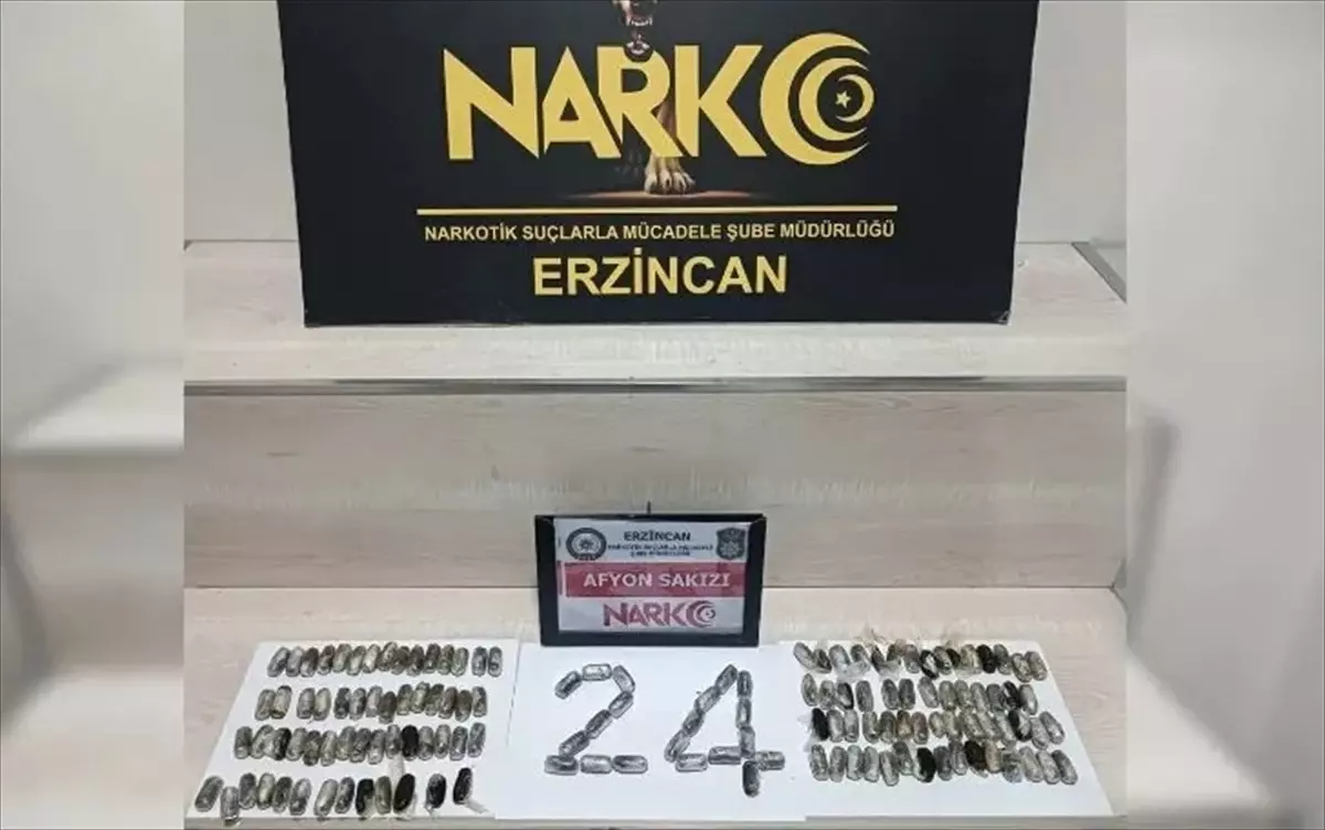 Erzincan\'da Uyuşturucu Operasyonunda Yakalanan İran Uyruklu 2 Zanlı Tutuklandı