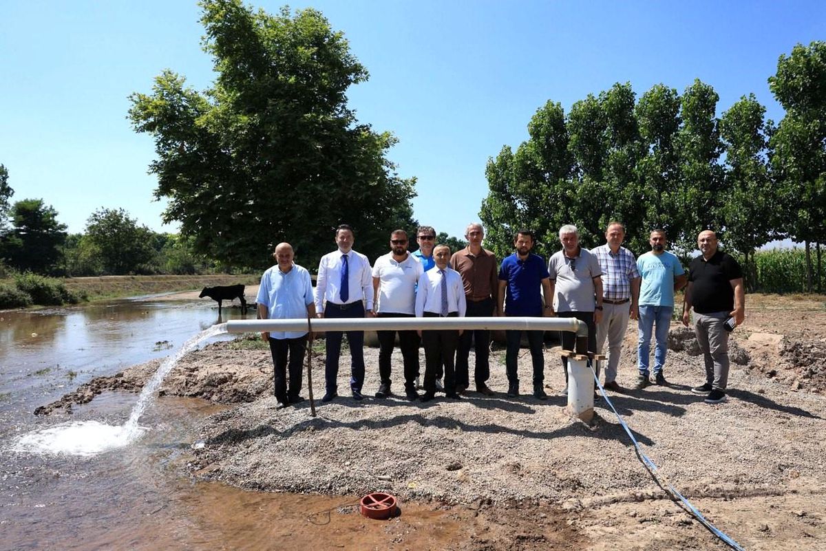 Sakarya Büyükşehir Belediyesi, Hendek ilçesindeki su sorununu çözüme kavuşturuyor