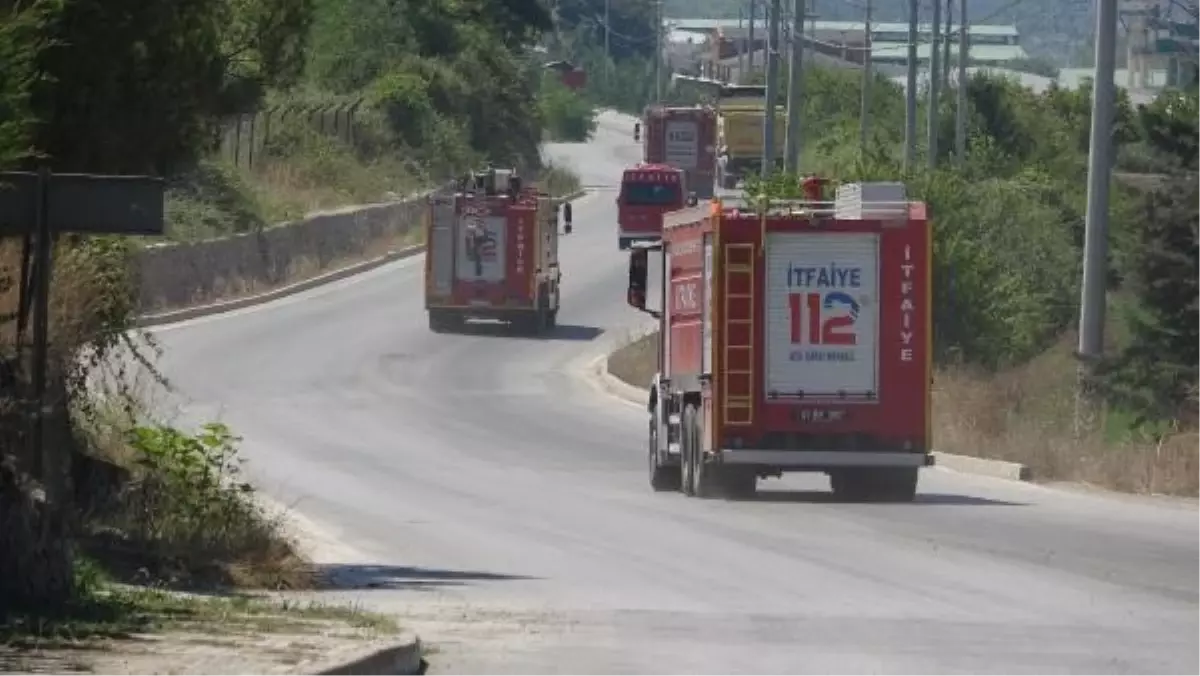 İZAYDAŞ Çöp Depolama Alanında Çıkan Yangın Kontrol Altına Alındı