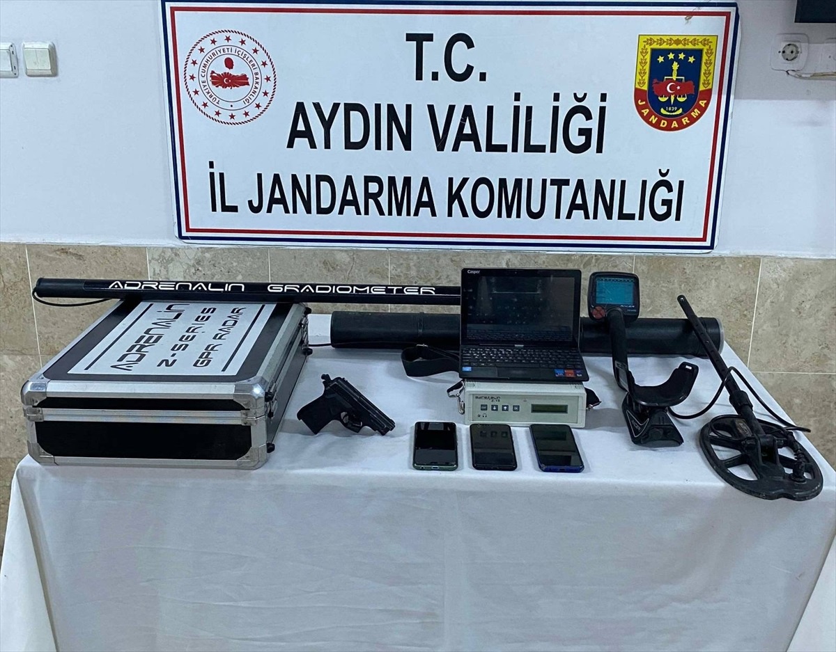 Nazilli\'de tarihi eser kaçakçılığı operasyonu: 3 şüpheli gözaltına alındı
