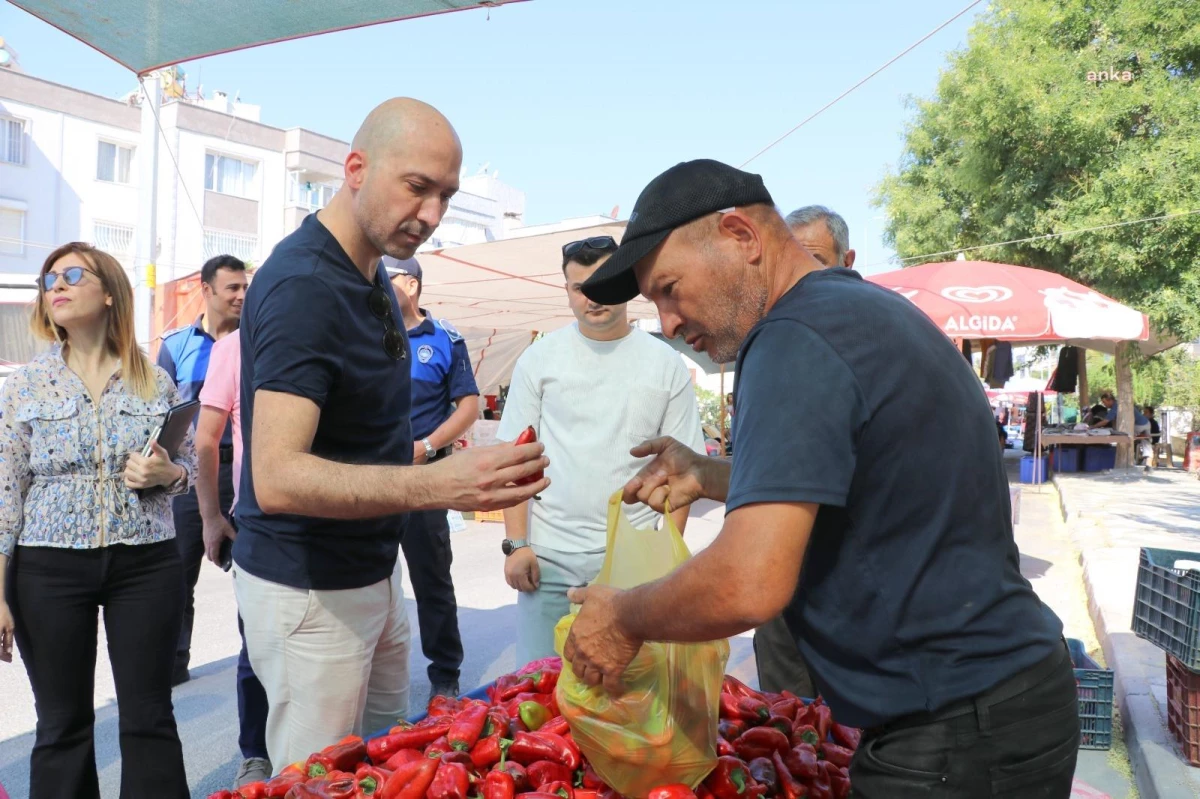 Söke Belediye Başkanı Yenikent Pazarı\'nda Vatandaşlarla Buluştu