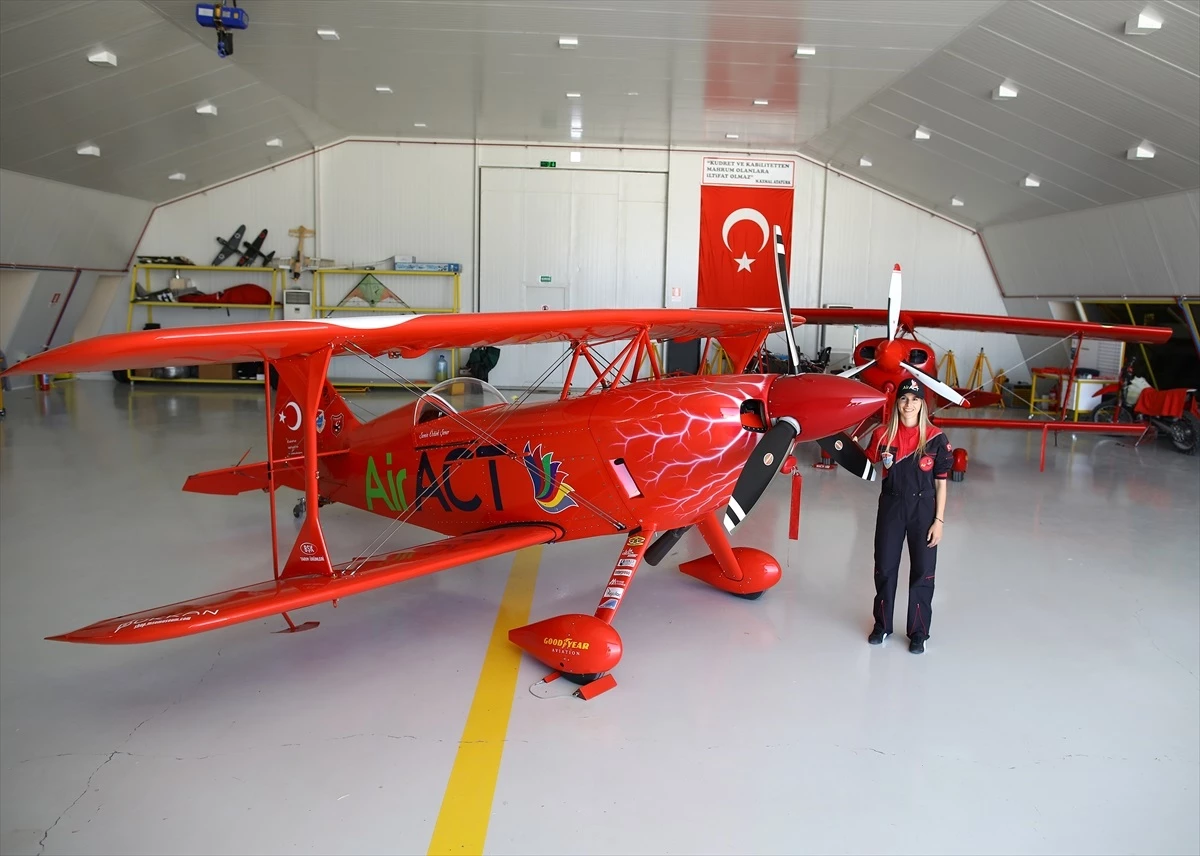 Hava Akrobasi Pilotu Semin Öztürk Şener, Almanya\'da Türkiye\'yi Temsil Edecek