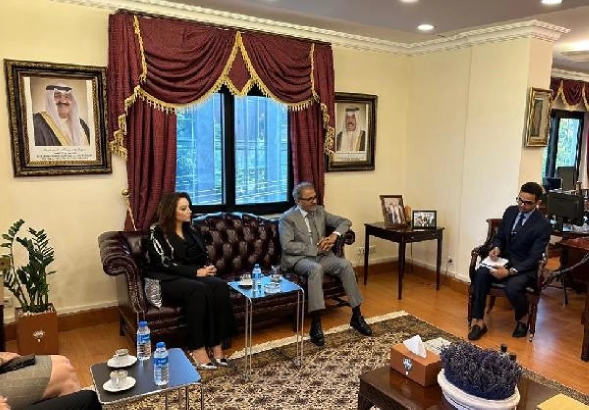 ULUSKON Başkanı Nezaket Emine Atasoy, Kuveyt Büyükelçiliği\'ni ziyaret etti
