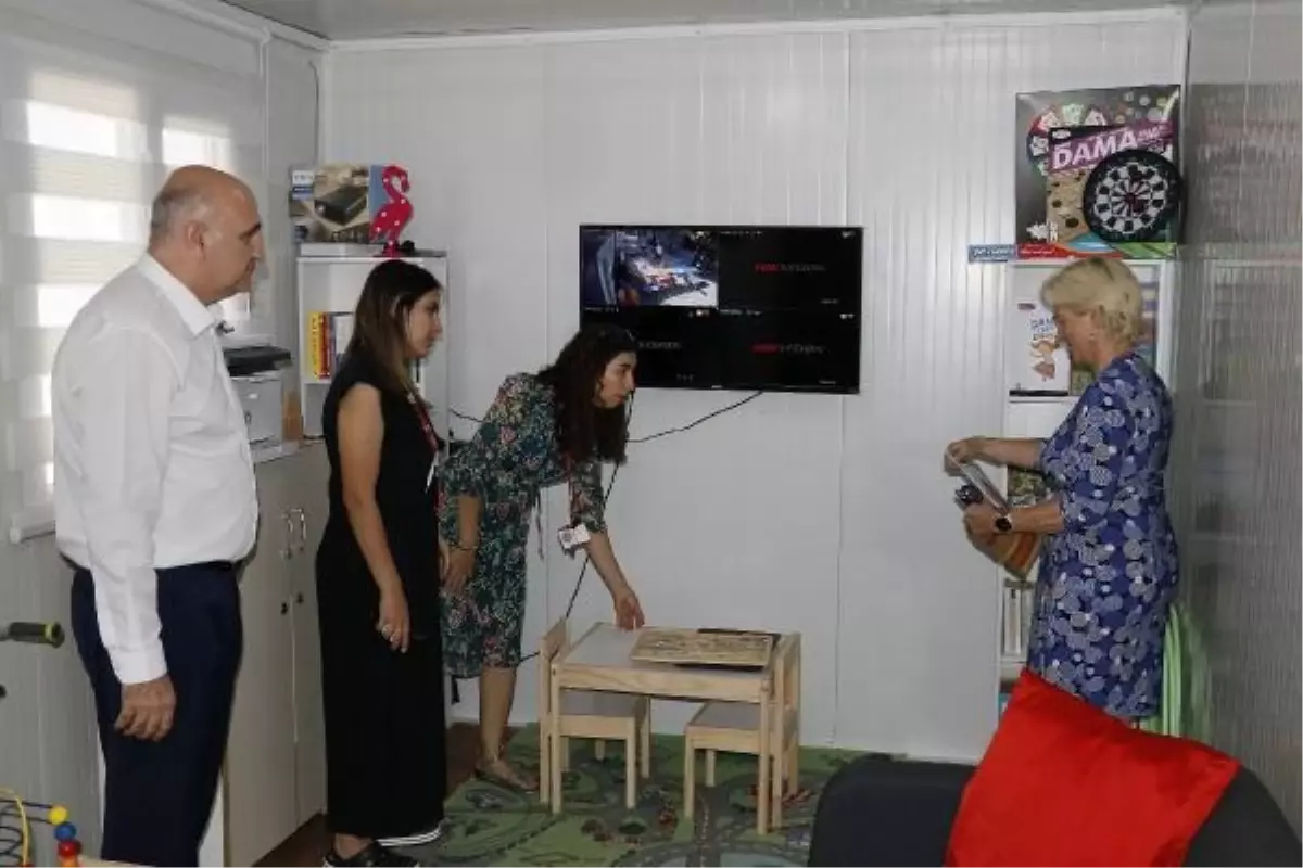 UNDP Türkiye Mukim Temsilcisi Louisa Vinton, Hatay'daki 'Mor Yerleşke'yi ziyaret etti