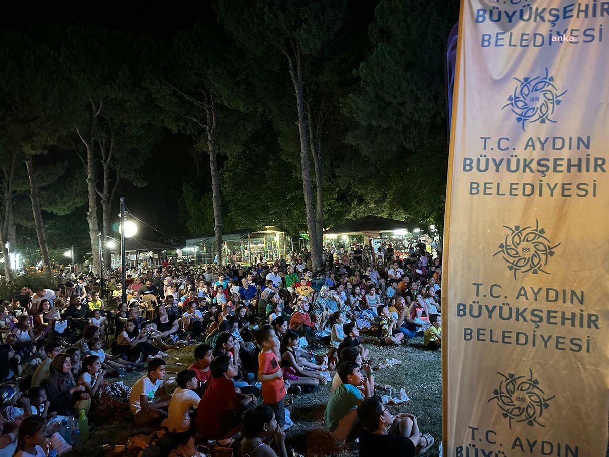 Nazilli\'de Açık Hava Sinema Geceleri Başladı