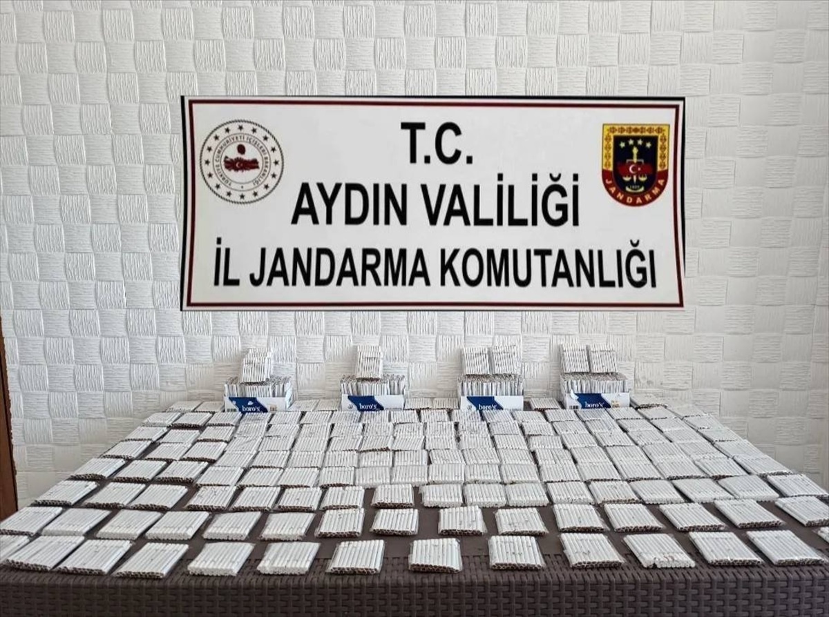 Aydın\'da 212 paket gümrük kaçağı sigara ele geçirildi
