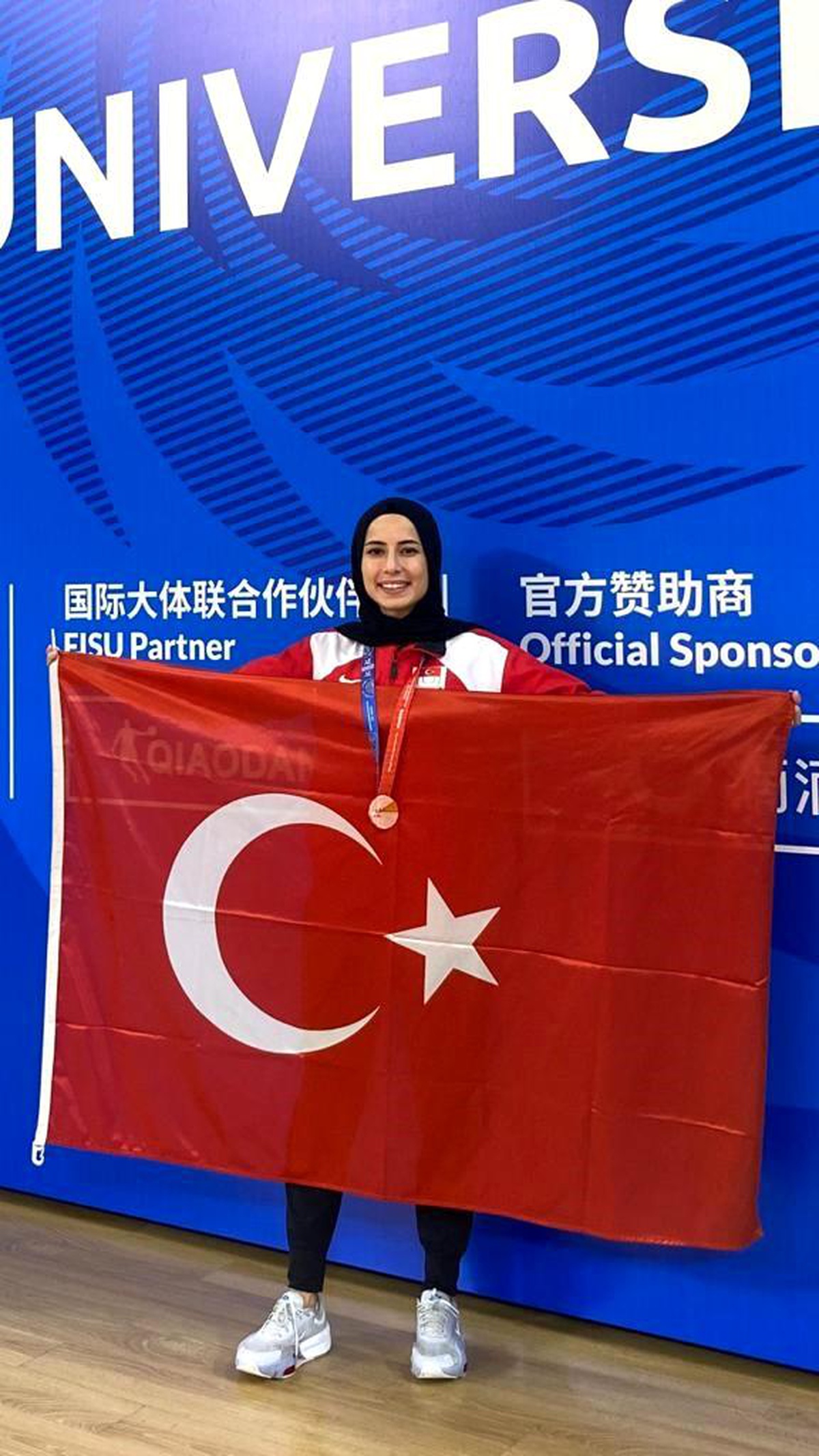 Kayserili Sporcu Hayriye Türksoy Hançer Çin\'den Madalya İle Döndü