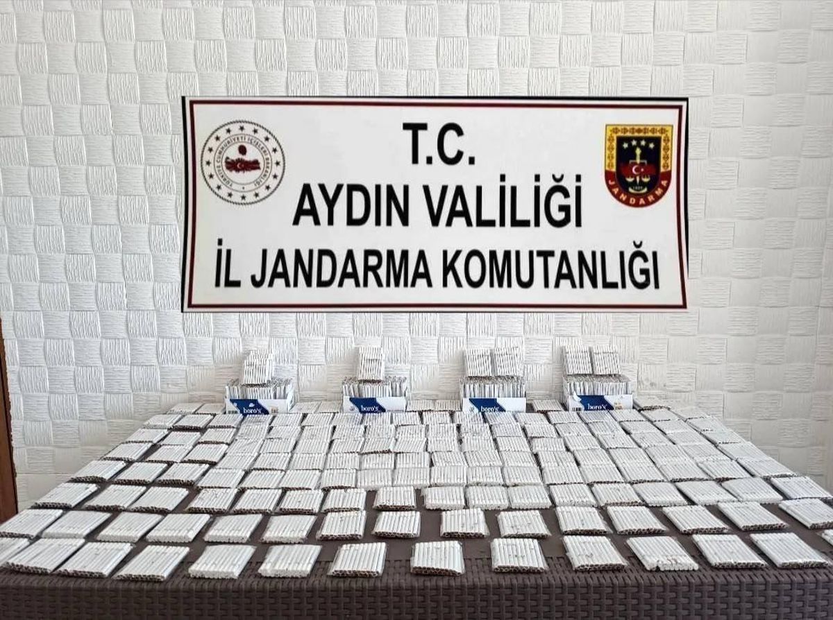 Aydın\'da Kaçak Sigara Operasyonu: 212 Paket Ele Geçirildi