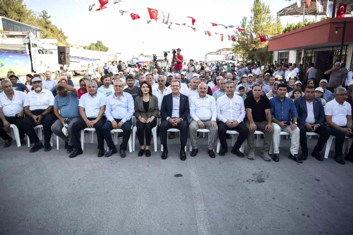 Mersin Büyükşehir Belediyesinden üreticiye tarımsal destek