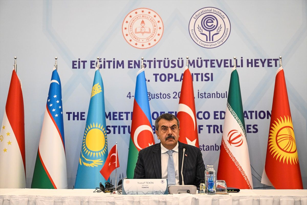 Milli Eğitim Bakanı Tekin, EİTEE 4. Mütevelli Heyeti Toplantısı\'nın açılışında konuştu Açıklaması