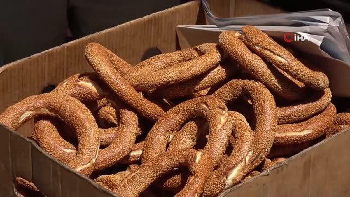 Samsun\'da simide zam: 85 gram simit 7,5 TL oldu