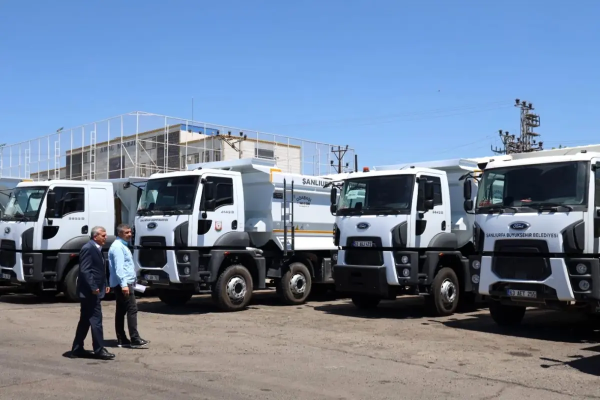 Şanlıurfa Büyükşehir Belediyesi Araç Filosunu Güçlendirdi