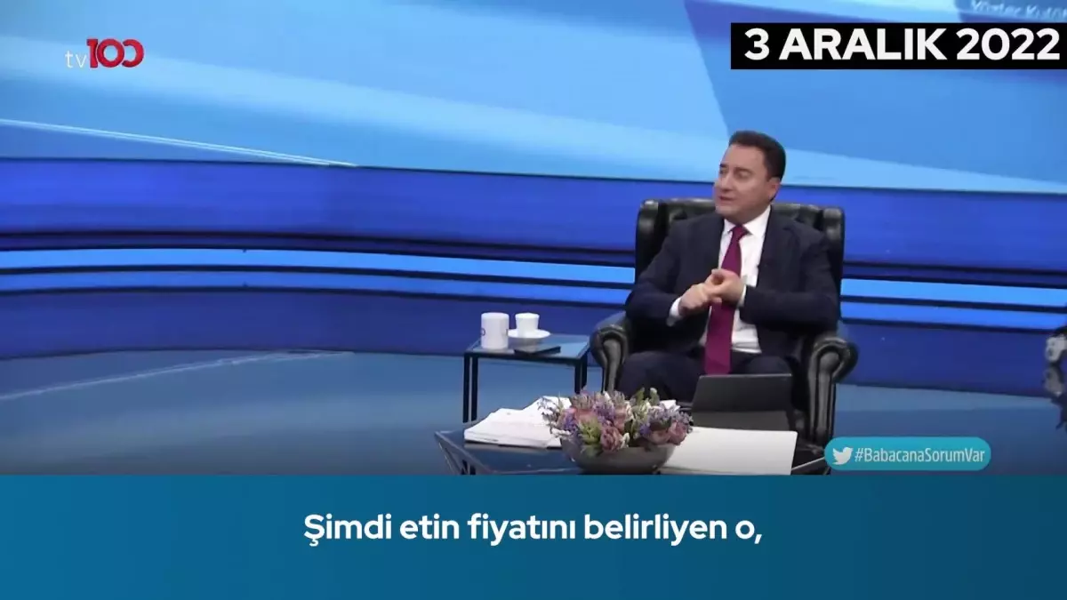 Ali Babacan: Gıda Enflasyonuyla Mücadele Zor Değil