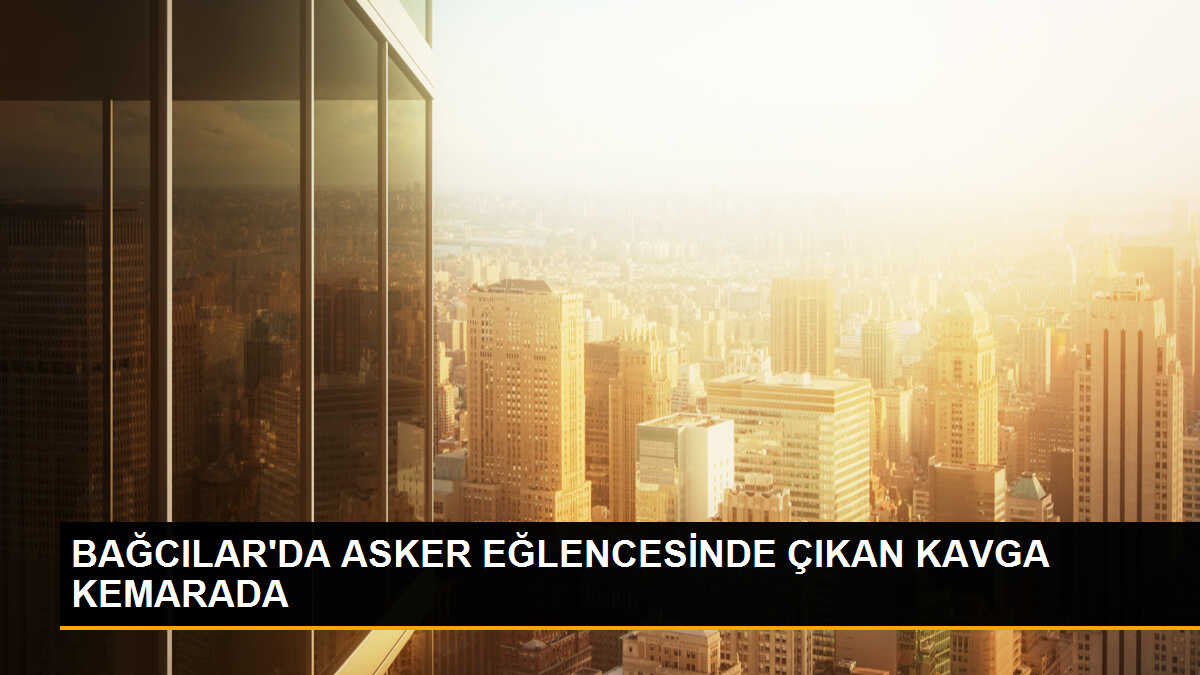 Bağcılar\'da Asker Eğlencesinde Kavga Çıktı