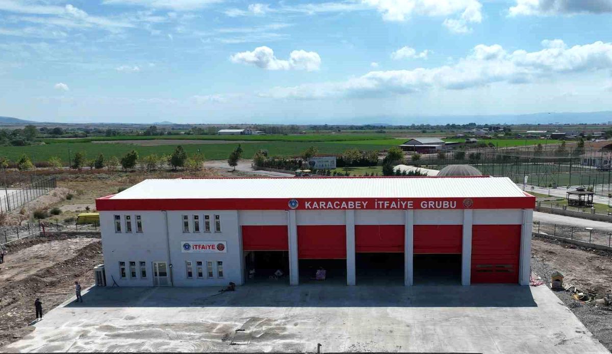 Bursa Büyükşehir Belediyesi, Karacabey\'e İtfaiye Binası Kazandırdı