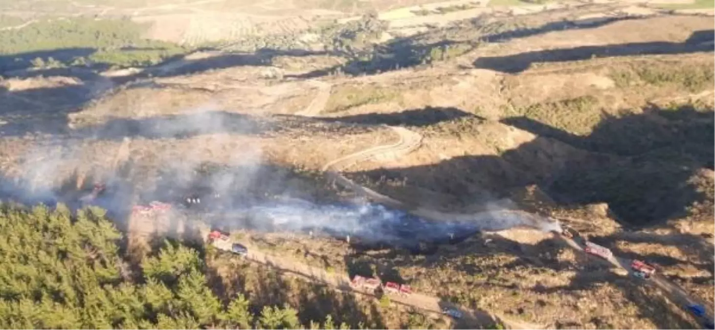 Çanakkale\'de Orman Yangını Kontrol Altına Alındı