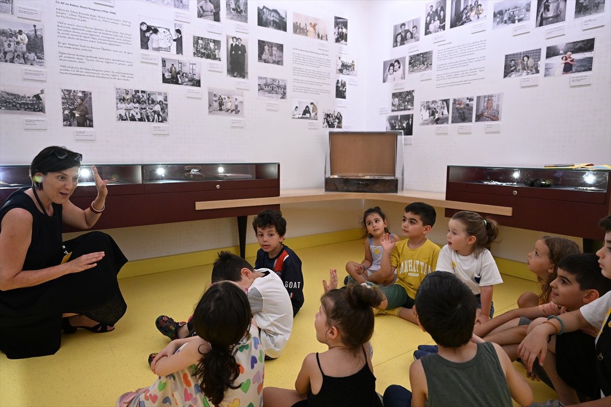 Cin Ali\'nin hikayeleriyle yaratıcılık ve el becerisi atölyesi düzenlendi