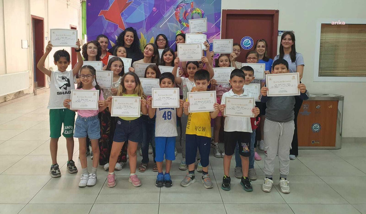 ESMEK Yaz Okulu, çocuklara eğlenceli ve öğretici eğitimler sundu