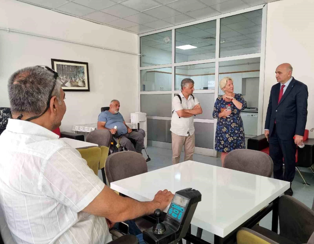 UNDP Türkiye Mukim Temsilcisi Malatya\'da Engellilere ve Gençlere Yönelik Hizmetleri İnceledi