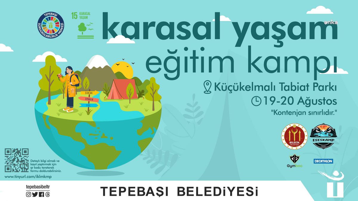 Tepebaşı Belediyesi Karasal Yaşam Eğitim Kampı Düzenliyor