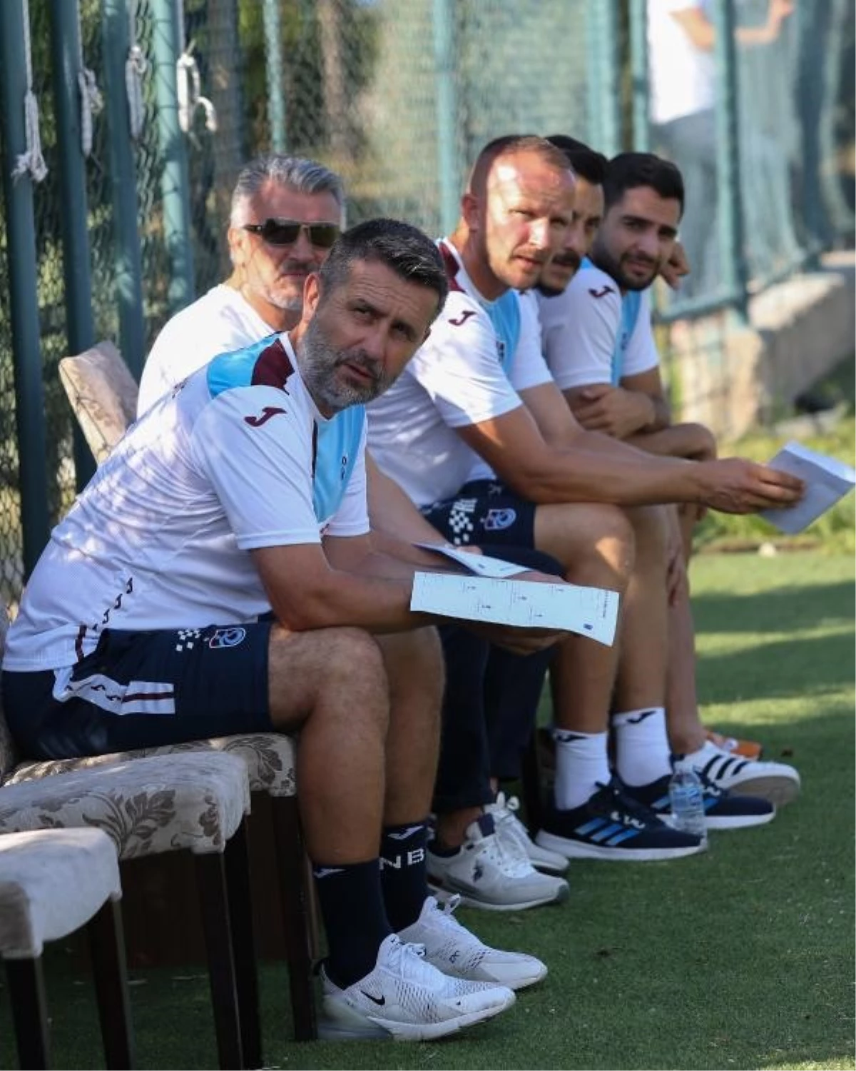Trabzonspor Teknik Direktörü Nenad Bjelica Genç Oyuncuları İzliyor