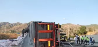 Amasya'da TIR kazası: Sürücü hayatını kaybetti