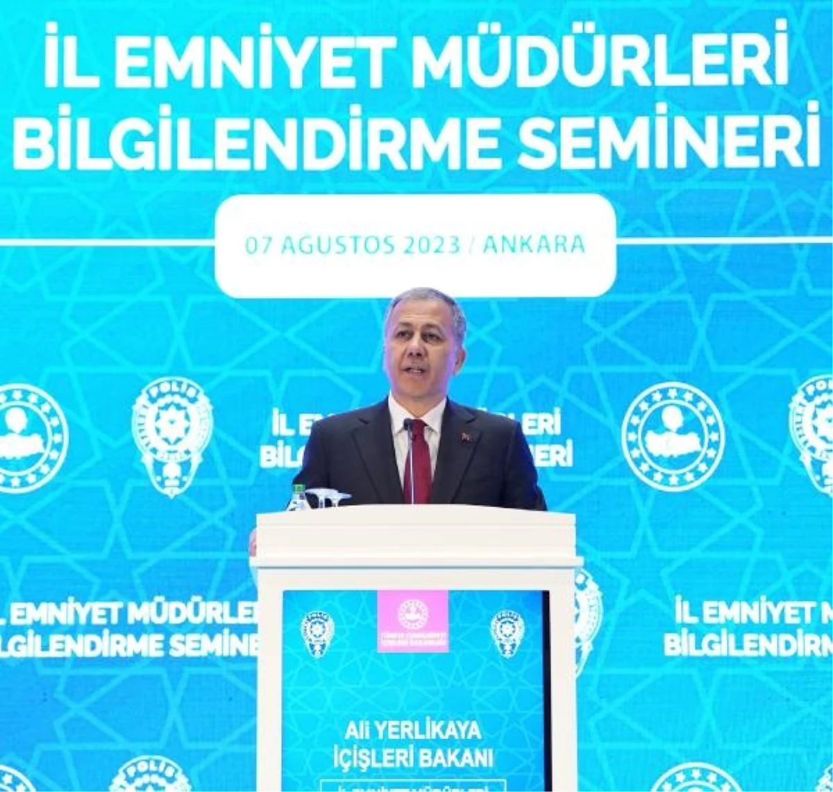 İçişleri Bakanı Ali Yerlikaya: Halkımızın huzur ve güvenliğini sağlamak için varız