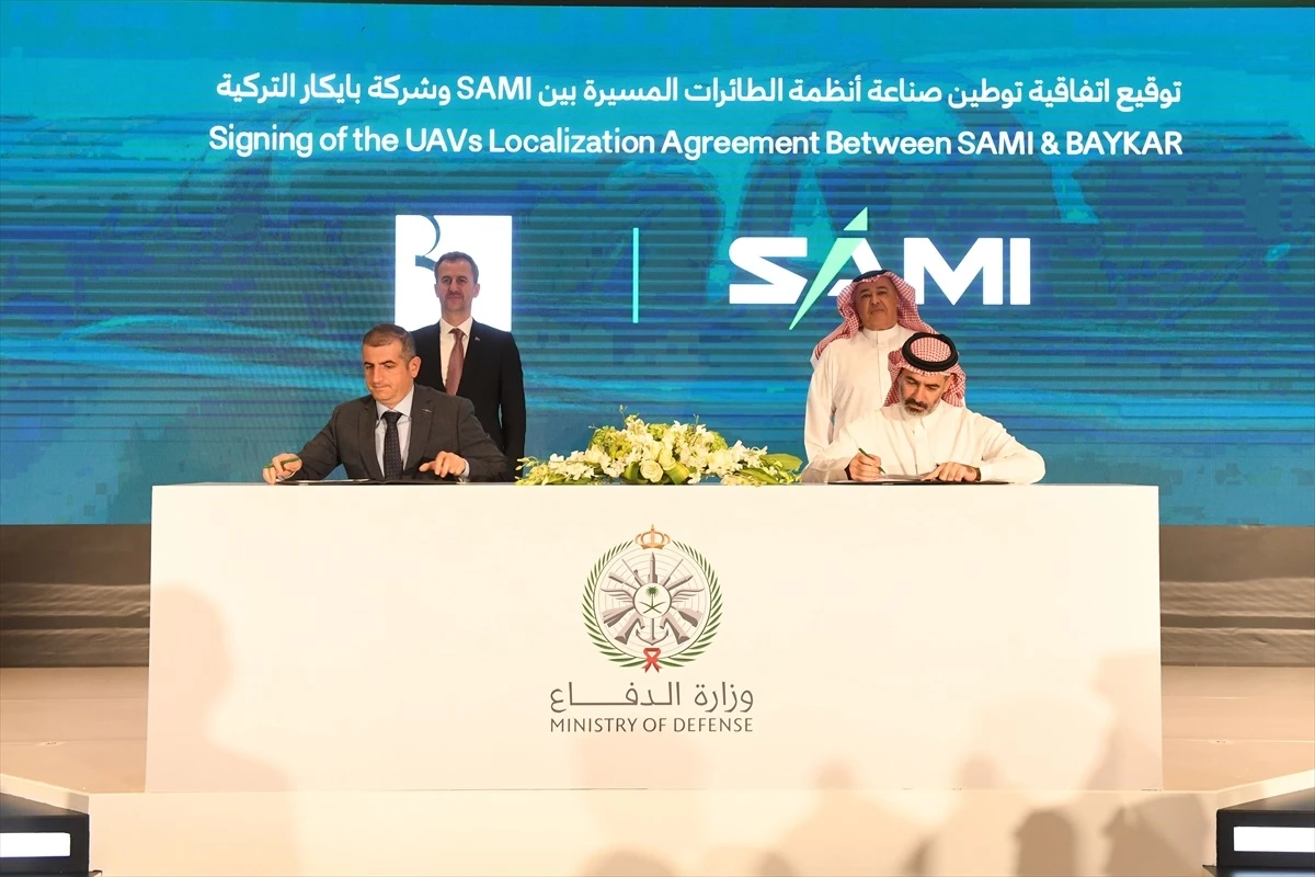 Baykar, Suudi Arabistan\'da yeni anlaşmalar imzaladı