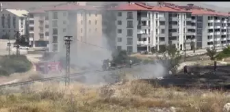 Elazığ'da Otluk Alanda Çıkan Yangın Kontrol Altına Alındı