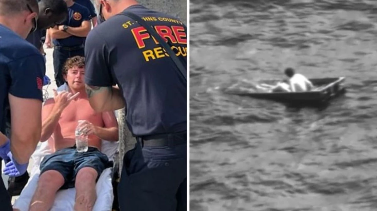 Atlantik Okyanusu\'nda kaybolan genç 35 saat sonra kurtarıldı