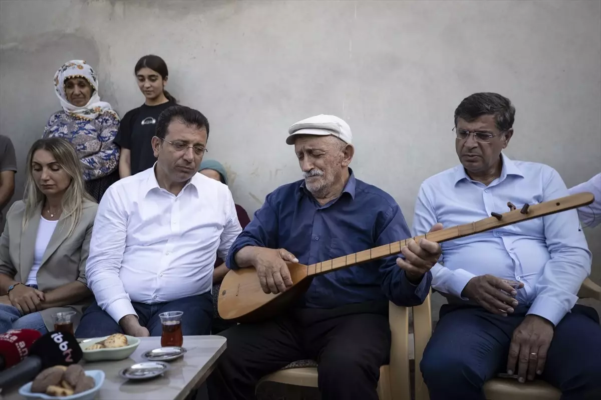 İBB Başkanı Ekrem İmamoğlu Tunceli\'de Ziyaretlerde Bulundu