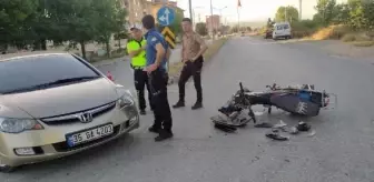 Hisarcık'ta motosiklet kazasında hayatını kaybeden sürücü toprağa verildi