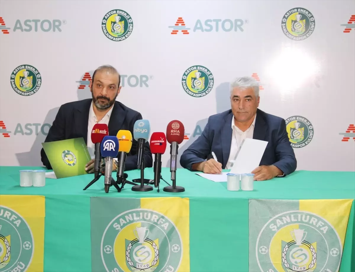 Şanlıurfaspor ile Astor Enerji Arasında İsim Sponsorluğu Anlaşması İmzalandı