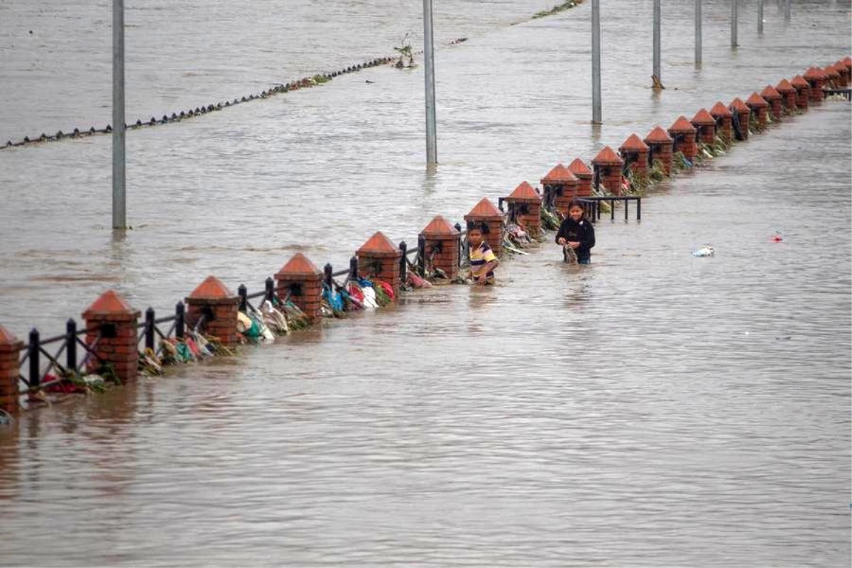 Albüm: Nepal\'in Başkenti Katmandu\'da Muson Yağmurları Sellere Neden Oldu