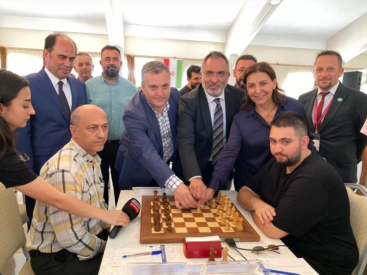 Çubuk Belediyesi Uluslararası Satranç Turnuvası Başladı