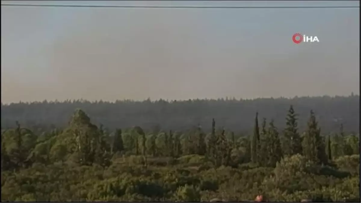 Didim'deki makilik yangını sürüyor