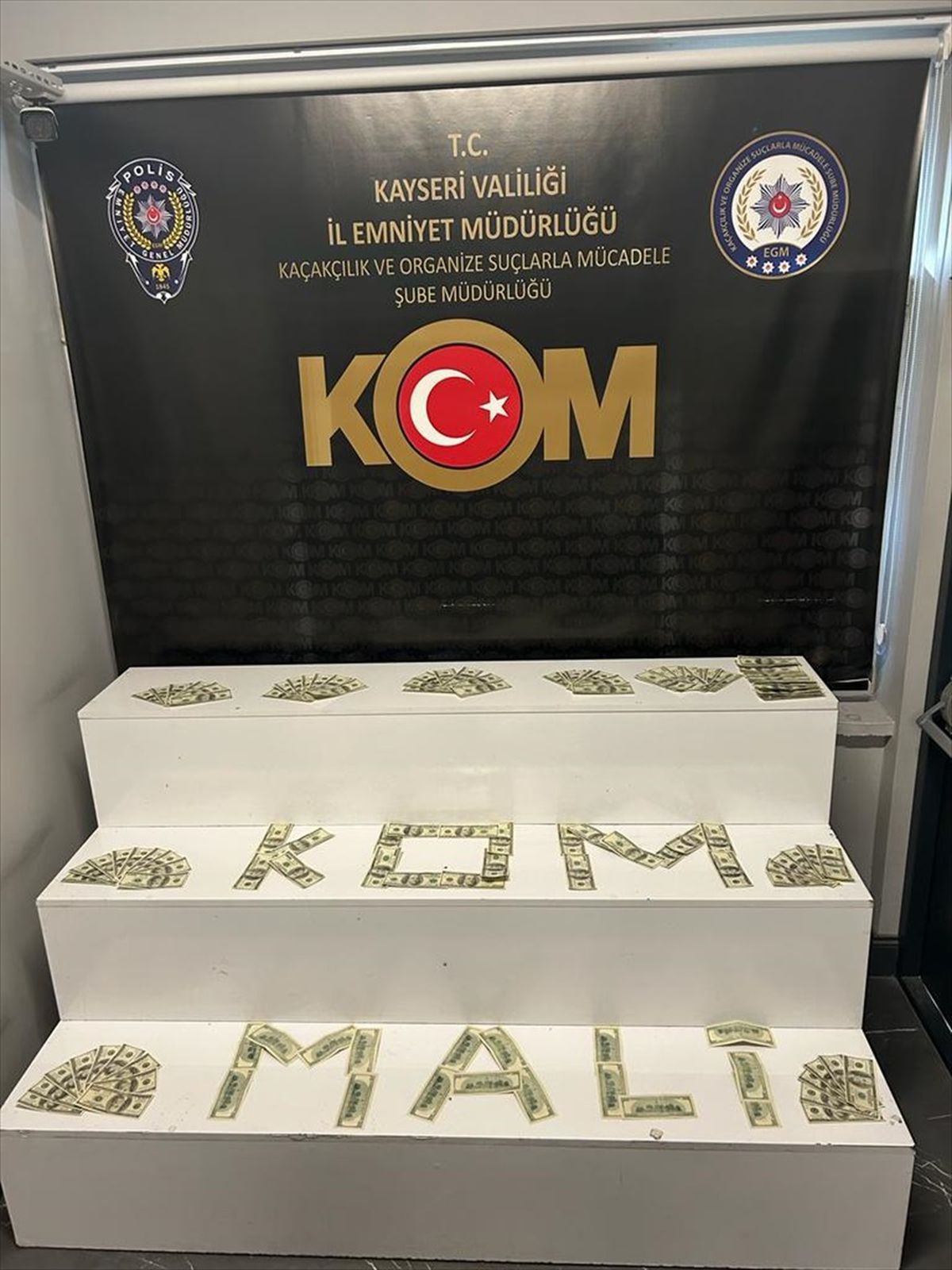 Kayseri\'de Sahte Dolar Operasyonu: Bir Şüpheli Gözaltına Alındı