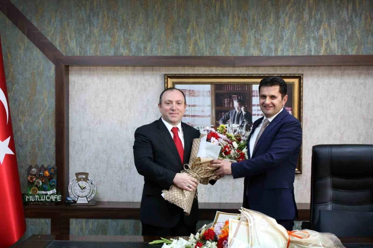 Erzurum İl Milli Eğitim Müdürü Salih Kaygusuz için vedalaşma programı düzenlendi
